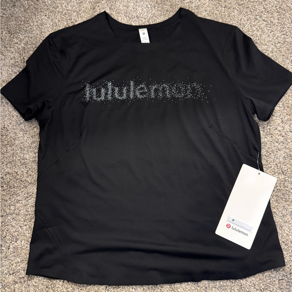 lululemon athletica ultralight reflective  Black Women's Top NWT